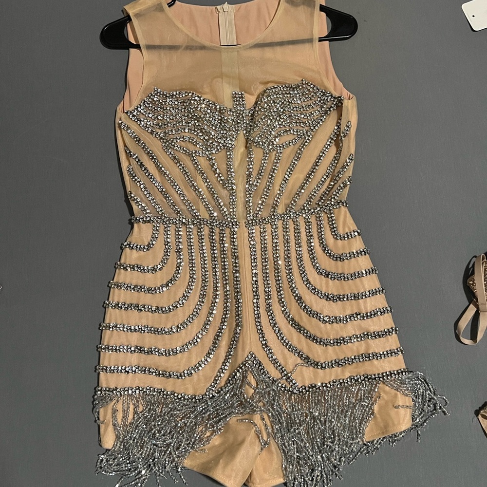 Rhinestone Romper